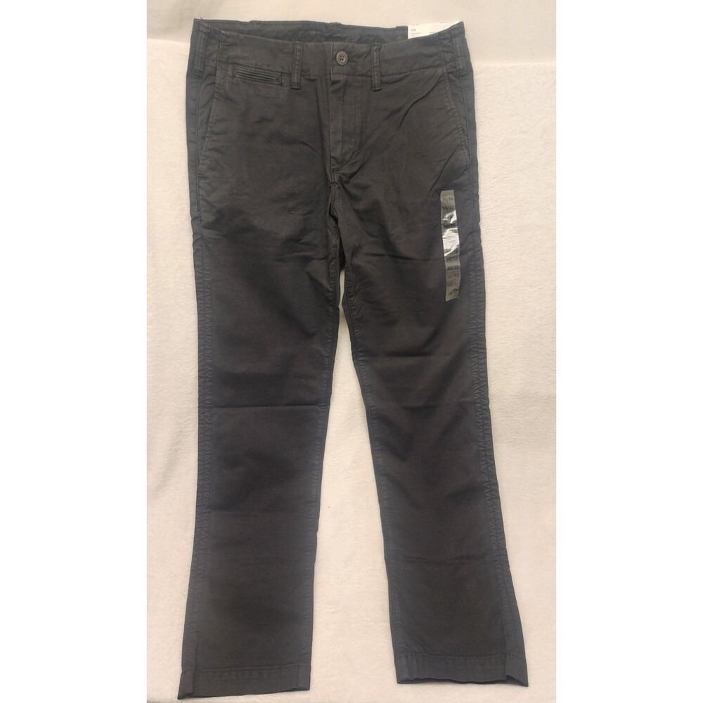 American Eagle Black Pants Slim Straight Flex Men 30/32